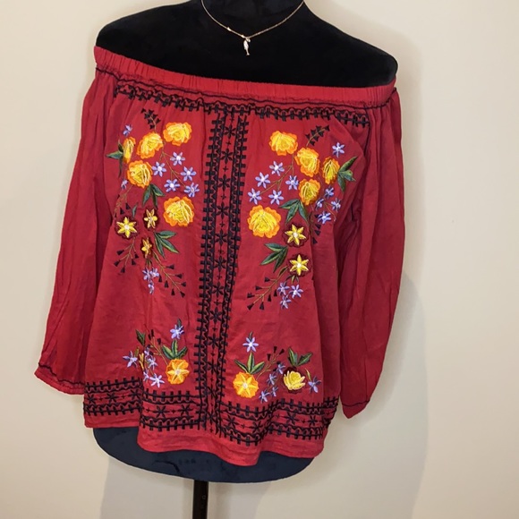 Chelsea & Violet Bohemian In Red-P-1 - Picture 3 of 9